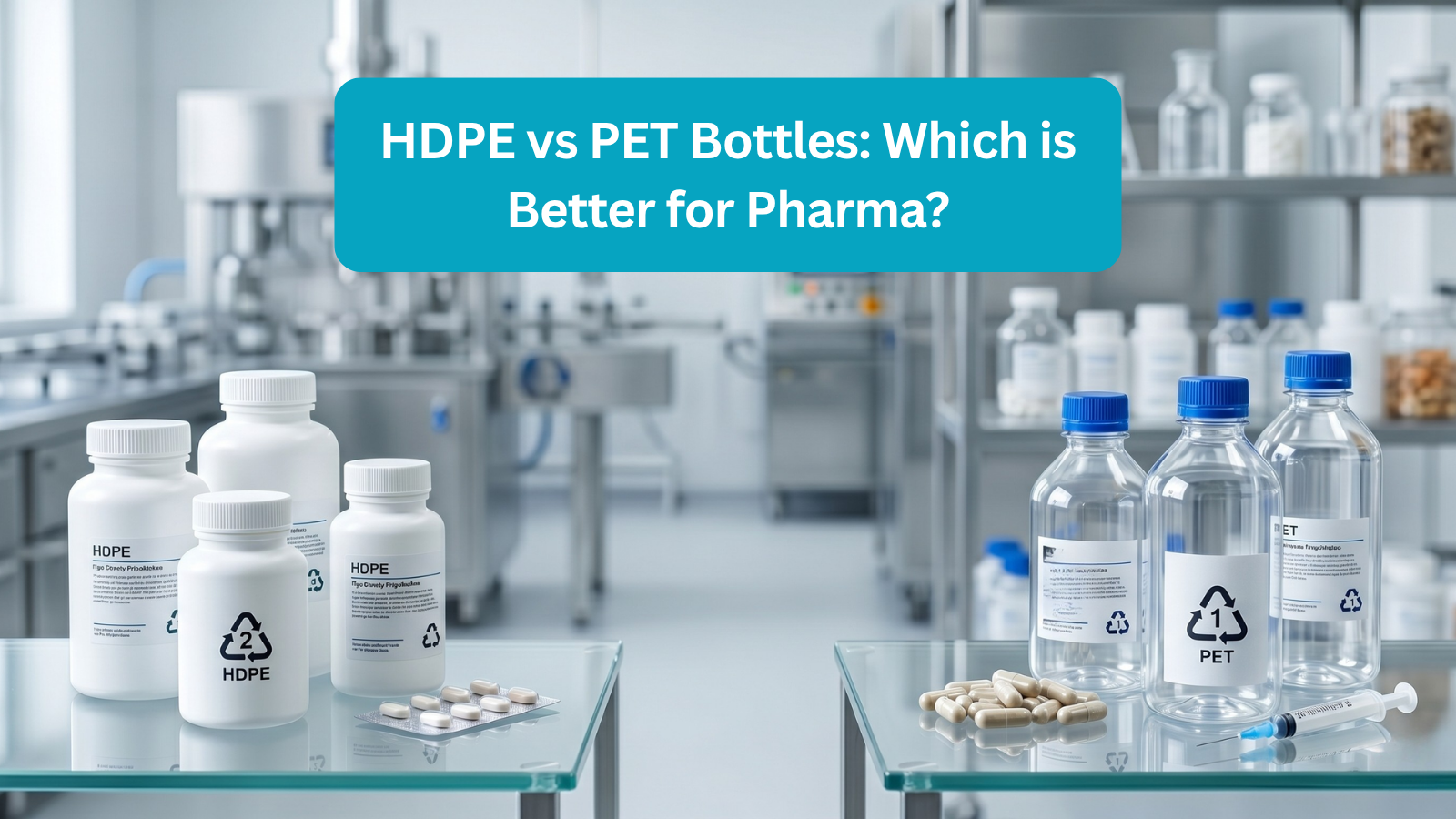 HDPE vs PET Bottles: Best HDPE Bottle Manufacturer India