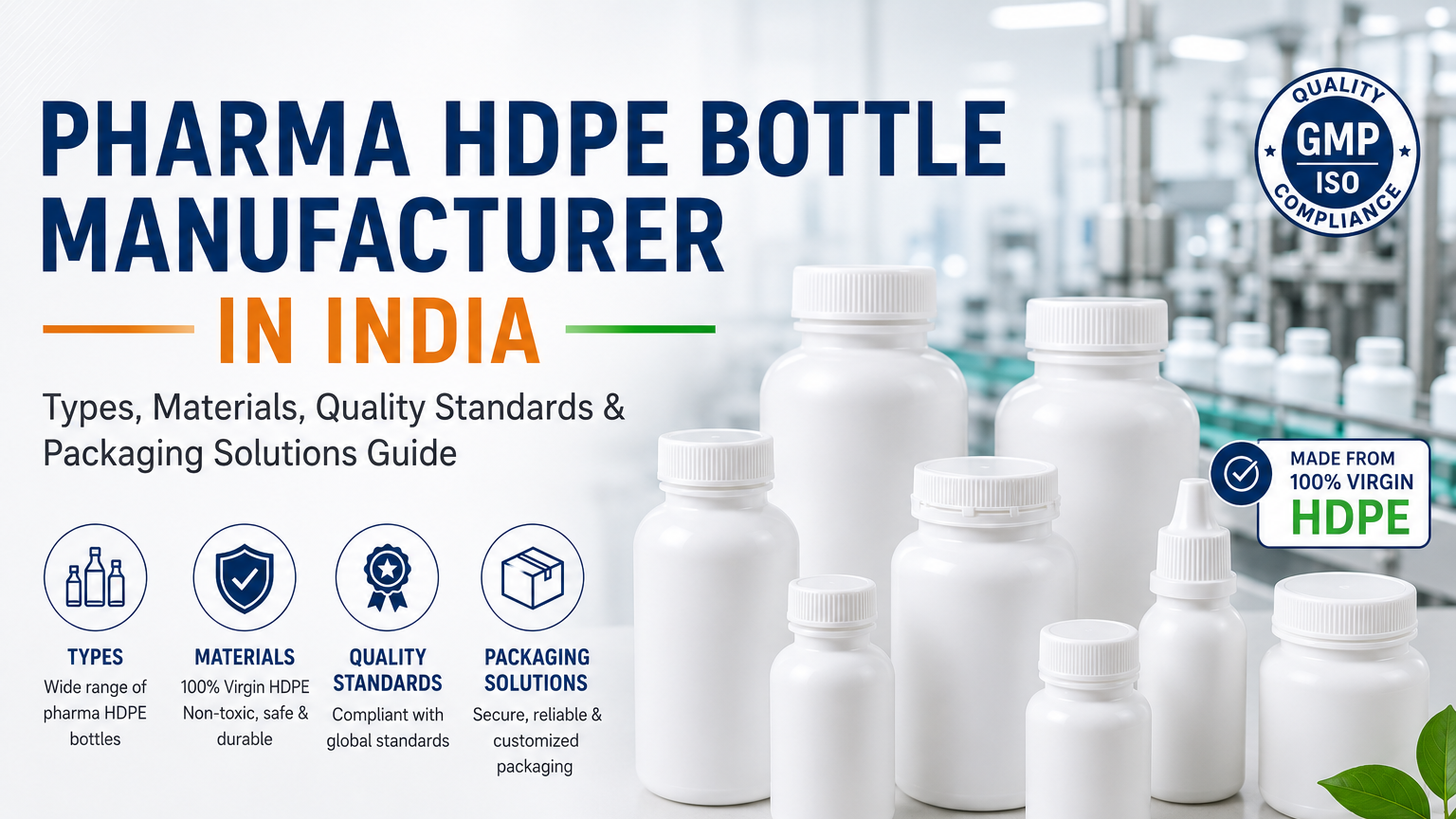 Pharma Bottle Manufacturer in India