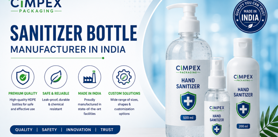 Sanitizer Bottle Manufacturer in India