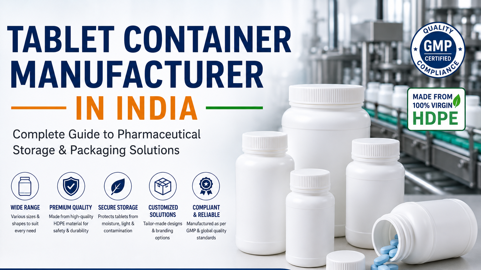 Tablet Container Manufacturer in India